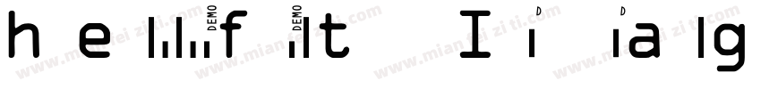 hellofont ID ranger字体转换